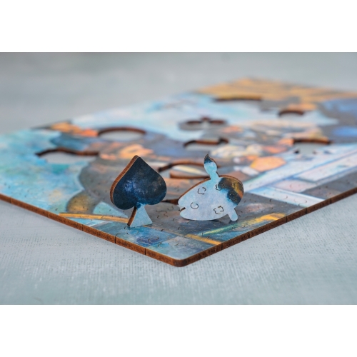 Drewniane puzzle A4 Paul Cezanne 